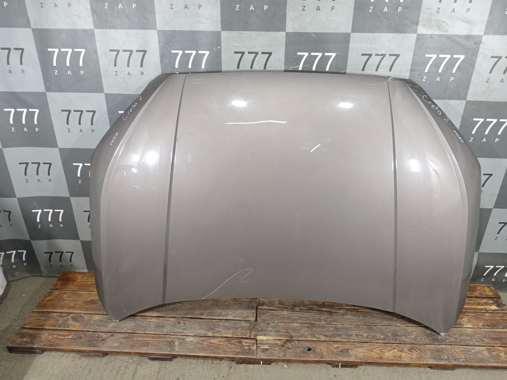 Капот Hyundai Creta 2 (SU2) 21-нв Б/У Оригинал 66400BW000