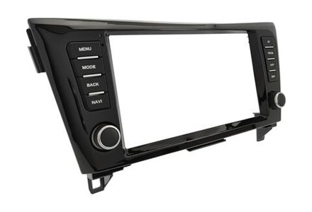 Комплект рамки с разъёмами 9" Nissan Qashqai J11, X-Trail T32 2014-2022 (без 360) маленькая с кнопками - Car-Smart 7015F3