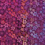 Цветная бумага, А4, ГОЛОГРАФИЧЕСКАЯ САМОКЛЕЯЩАЯСЯ, 8 листов 8 цветов, "ЗВЕЗДОЧКИ", ОСТРОВ СОКРОВИЩ, 129286