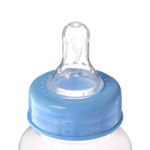 2969772 Бутылочка для кормления детская приталенная, 150 мл, от 0 мес., цвет синий