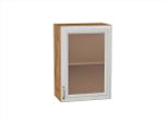 Шкаф верхний с 1-ой остекленной дверцей Шале
