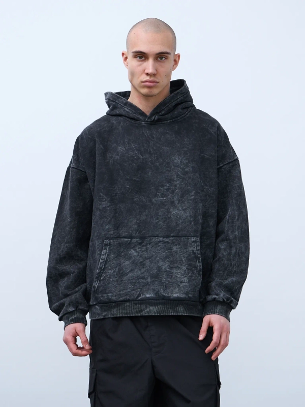 Худи варенка Garment dyed 380 г