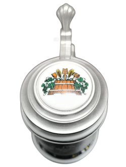 Кружка пивная "Монахи за столом" Германия