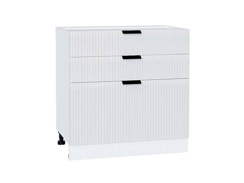 Шкаф нижний с 3-мя ящиками Евро Лайн