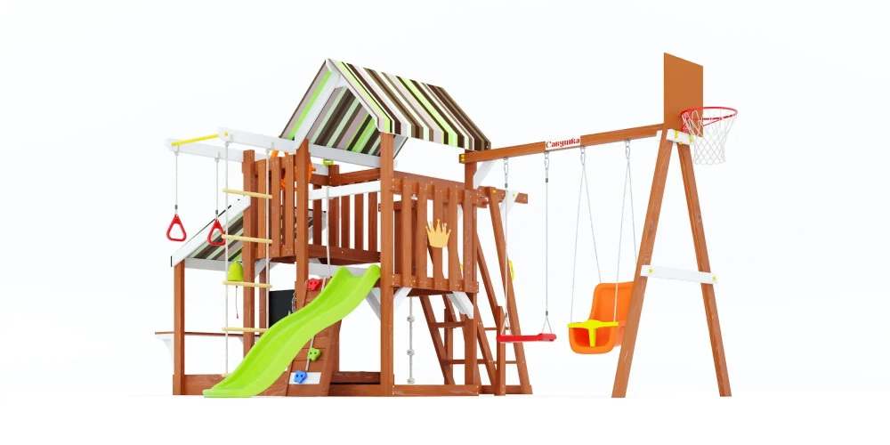 Детская площадка Савушка Тусун - 9 (салатовый)