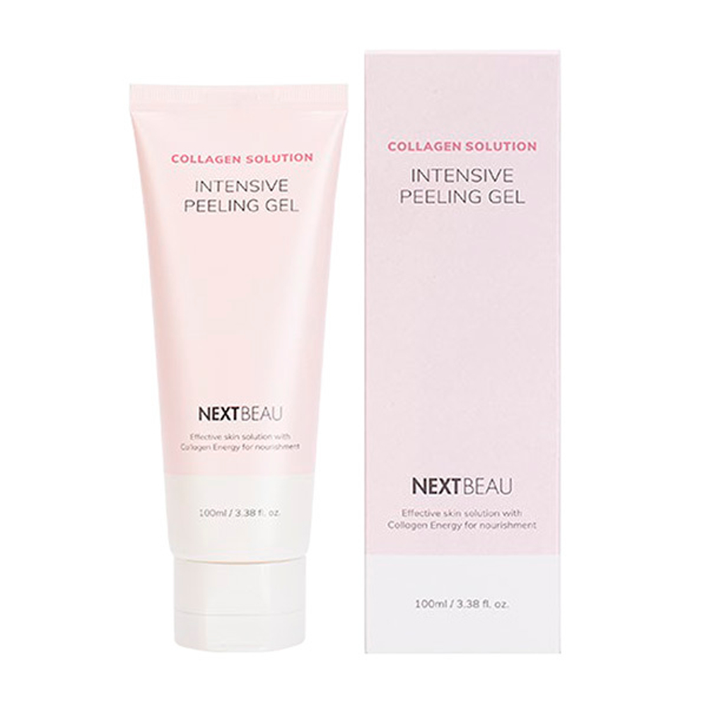 Омолаживающий отшелушивающий гель с Гидролизованным Коллагеном Nextbeau Collagen Solution Intensive Peeling Gel 100мл