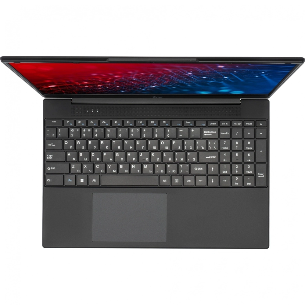 Ноутбук IRU Tactio 15ALG Core i5 12600H 16Gb SSD512Gb Intel Iris Xe graphics 15.6" IPS FHD (1920x1080) Windows 11 Pro 64 black WiFi BT Cam 4500mAh (2126372)