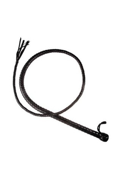 Кнут кожаный черный (Цвет: черный)