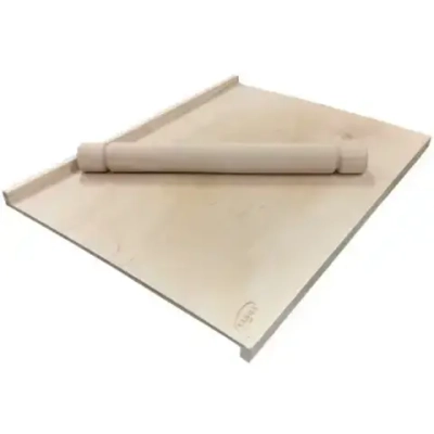 Доска разделочная из фанеры с УПОРОМ МИНИ+ СКАЛКА УЛЬТРА 6, 250 х 250 х 6мм (1/5)