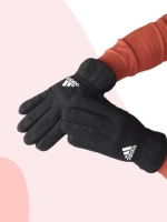 перчатки зимние спортивные флисовые Adidas