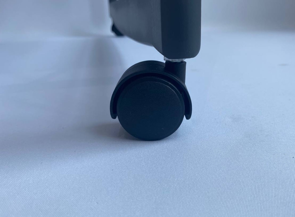 Детская кроватка Малютка 26 Колесо-качалка (серый)