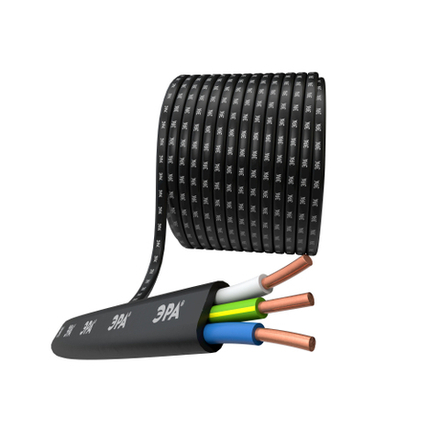 Кабель ЭРА ВВГ-Пнг(А)-LS 3х2,5(N,PE) 100м