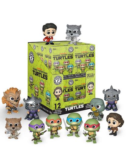 Фигурка Funko Mystery Minis TMNT 1 штука (из 12) 89634 / Фигурка Фанко Мистери Минис по мотивам вселенной "Черепашки-нидзя"