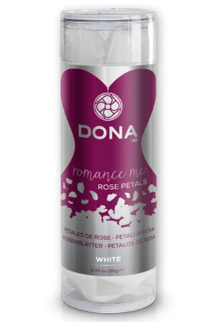 Ароматизированные лепестки Dona Rose Petals White, белые
