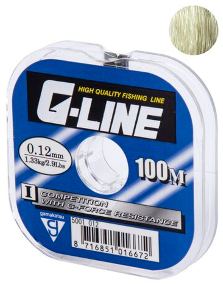 Леска монофильная Gamakatsu G-Line COMPETITION 100/012