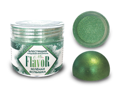 Mr.Flavor Сухой Блестящий Краситель пищевой Зеленая вспышка 5 гр