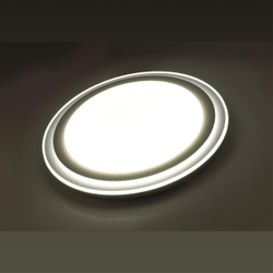 7617/DLN PALE SN 151 Светильник пластик/белый LED 48Вт 3000/4000/6000K D410 IP43 CCT SETTA