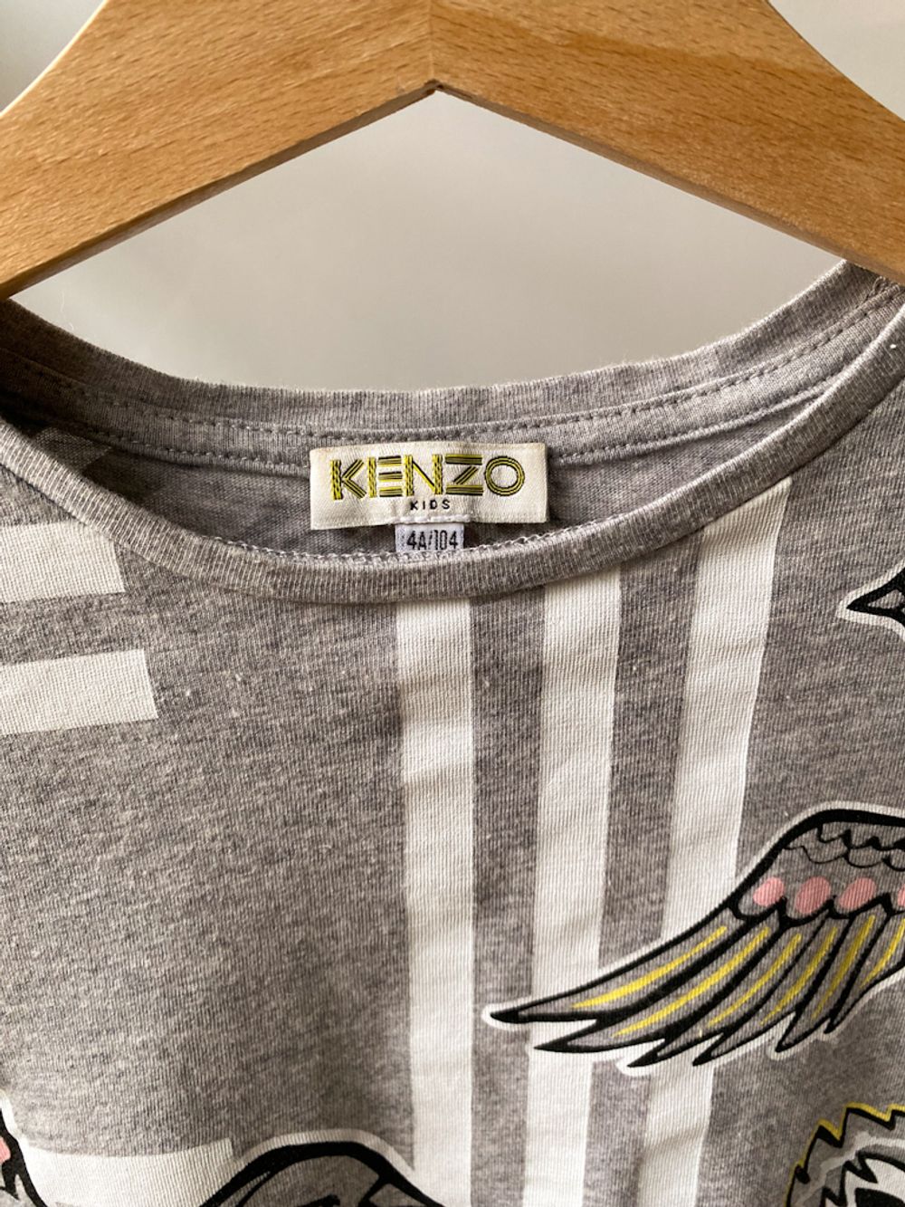 Хлопковая футболка Kenzo, 104