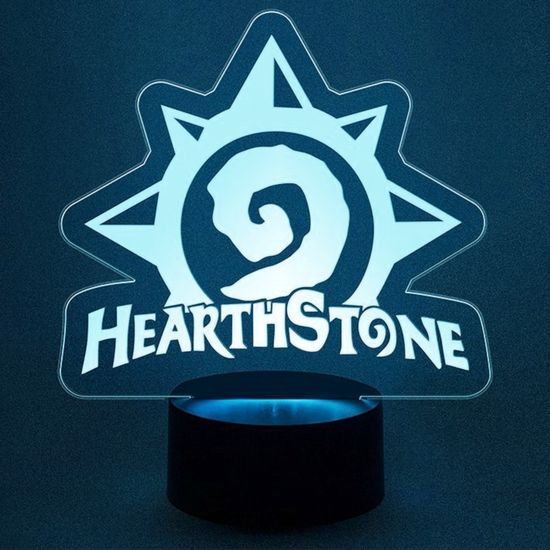 3D лампа HearthStone Хартстоун