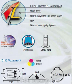 Палатка High Peak Vezzano 3
