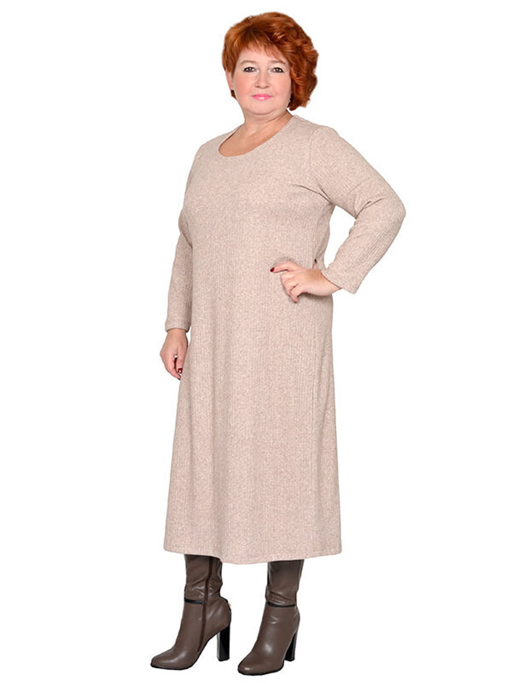 Платье миди Морозное утро