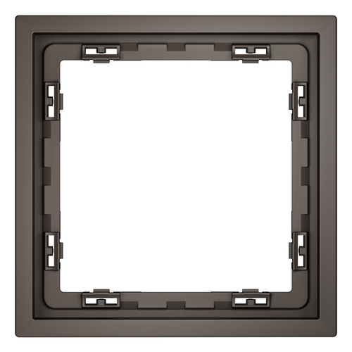 Рамка пластиковая VOLTUM S70 на 1 пост, (капучино)