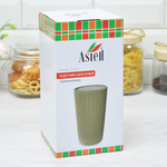 Подставка для ножей 23,5*11,5см, коричневая