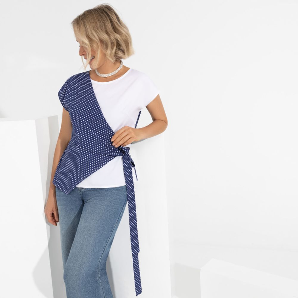 Блуза Все взгляды - на прекрасное (загадка) Charutti (Акция)