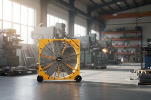 Вентилятор профессиональный DFP 42 Omega Air Control - [100 см / 28200 куб. в час]