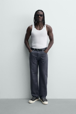 ZARA ДЖИНСЫ STRAIGHT LEG, ИНДИГО