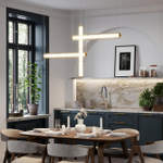 6688/19L L-VISION ODL24 147 Подвесной светильник античная бронза/металл/акрил/стекло IP20 LED 19W  3000K FAU