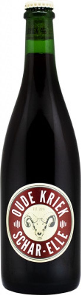 Пиво Ламбик Фабрик Оуд Крик Шар-Эль 2021 / Lambiek Fabriek Oude Kriek Schar-Elle 2021 0.75 - стекло