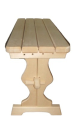 Скамейка из липы 1.2 м