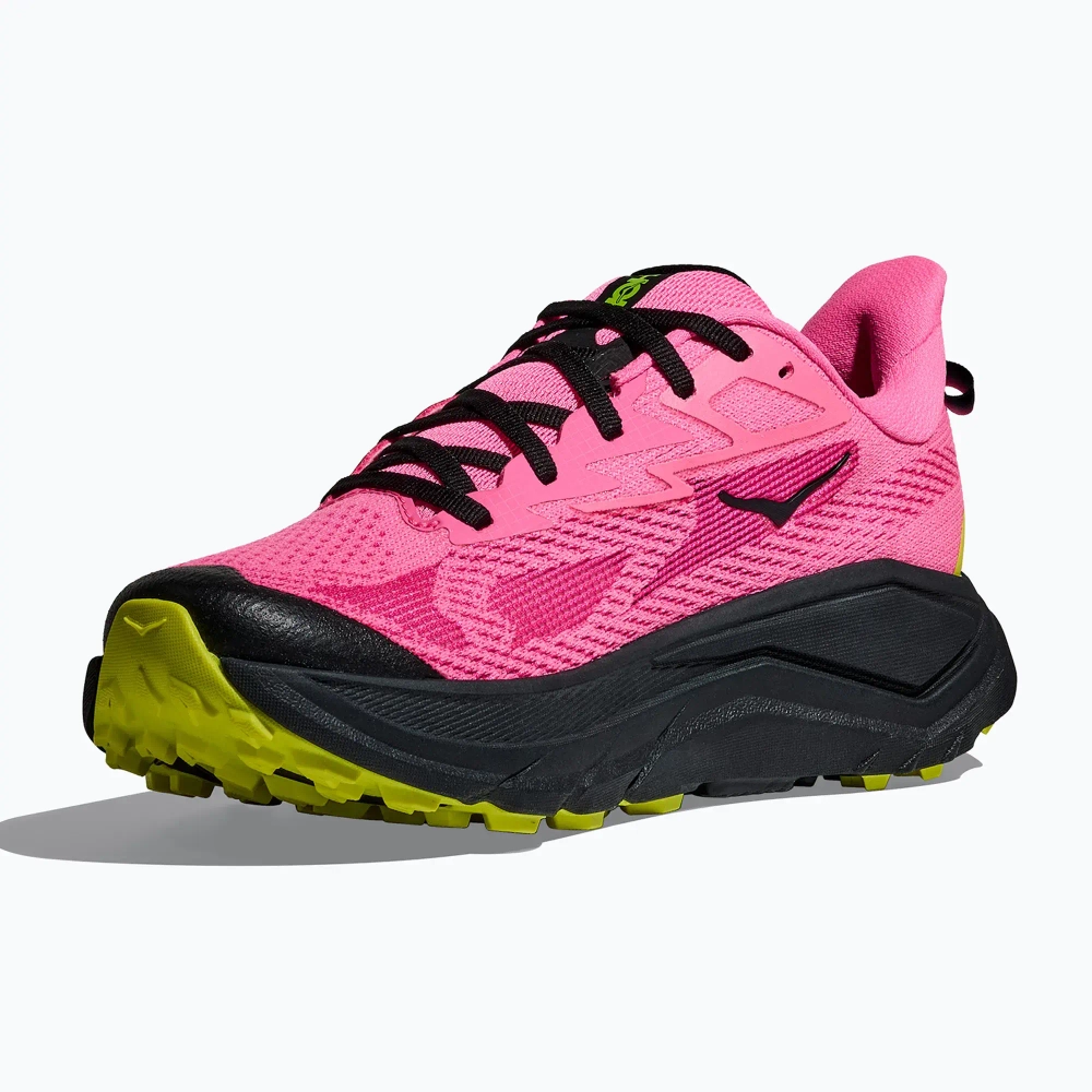 Женские Кроссовки для бега HOKA Challenger 8 neon rose/black