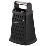 Терка 4-х гранная 20см GR-052-8, цвет черный