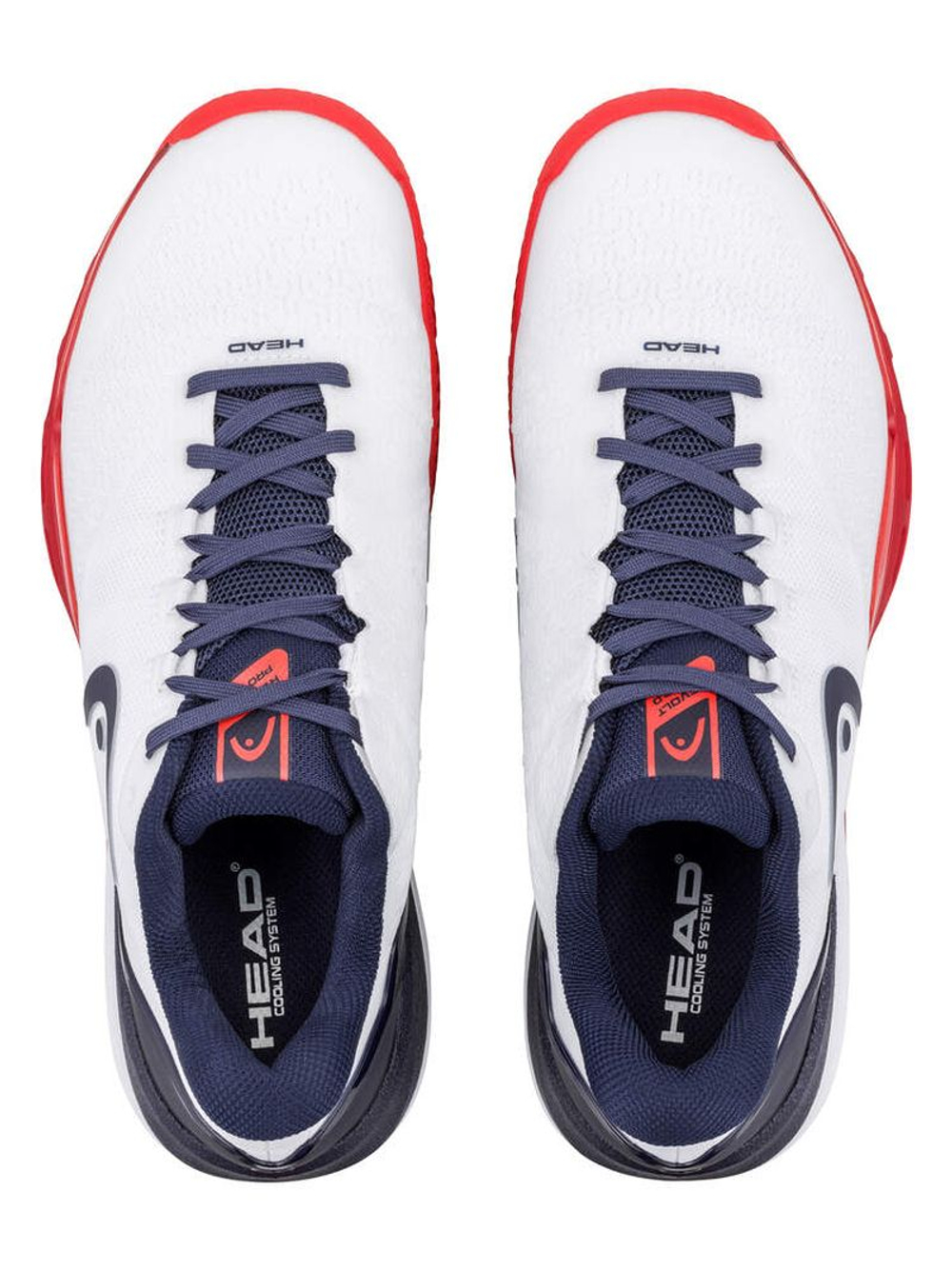 Мужские теннисные кроссовки Head Revolt Pro Clay 5.0 - white/navy