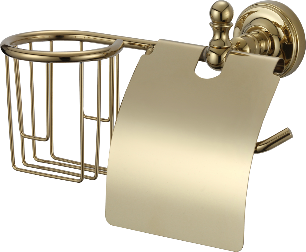 31031R-E Б/держатель+осв. правый (ЗОЛОТО) GANZER (20/1шт)