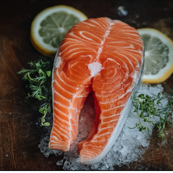 Лосось (семга) стейк охлажденный 300 гр