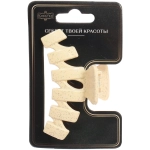 Заколка - краб для волос «AKS - MANTANA», микс 6 цветов, зиг - заг, 7*2,3см