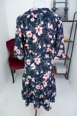 Платье Zarina с цветами 44 размер