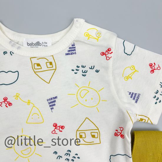 Комплект "Bysicle" с муслиновым комбинезоном