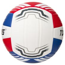 Мяч вол. TORRES VB 1000, V32415, р.5, синт.кожа (микрофибра), клееный, бут.кам, бел-син-красный