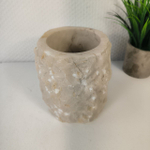 Стакан из мрамора Erozy Cream CM-65300 (15см*12см) 0894