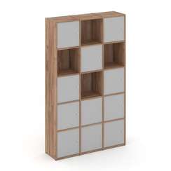 Locker plus Комплект №9 LK.K-009 Дуб Табак/Серый 1188*350*1983