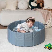 Игрушка Детский сухой бассейн TM Romana SoftPool (серый)