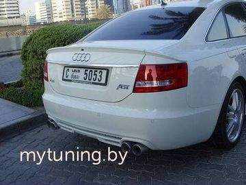 Спойлер ABT style для Audi A6 C6