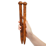 Гигантские Спицы для Толстой Пряжи из Дерева 20мм/400мм Сосна #N10