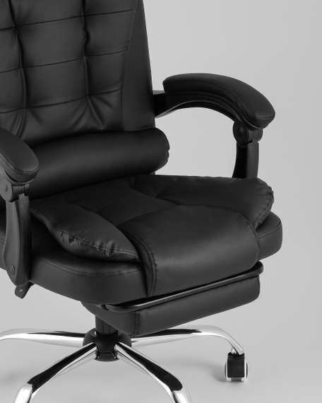 Кресло руководителя TopChairs President NEW черное