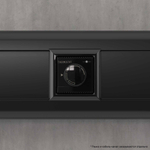 Термостат модульный для теплых полов, "Avanti", "Черный квадрат", 2 модуля