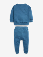 Толстовка и джоггеры в комплекте для мальчика Next 482-131, Синий